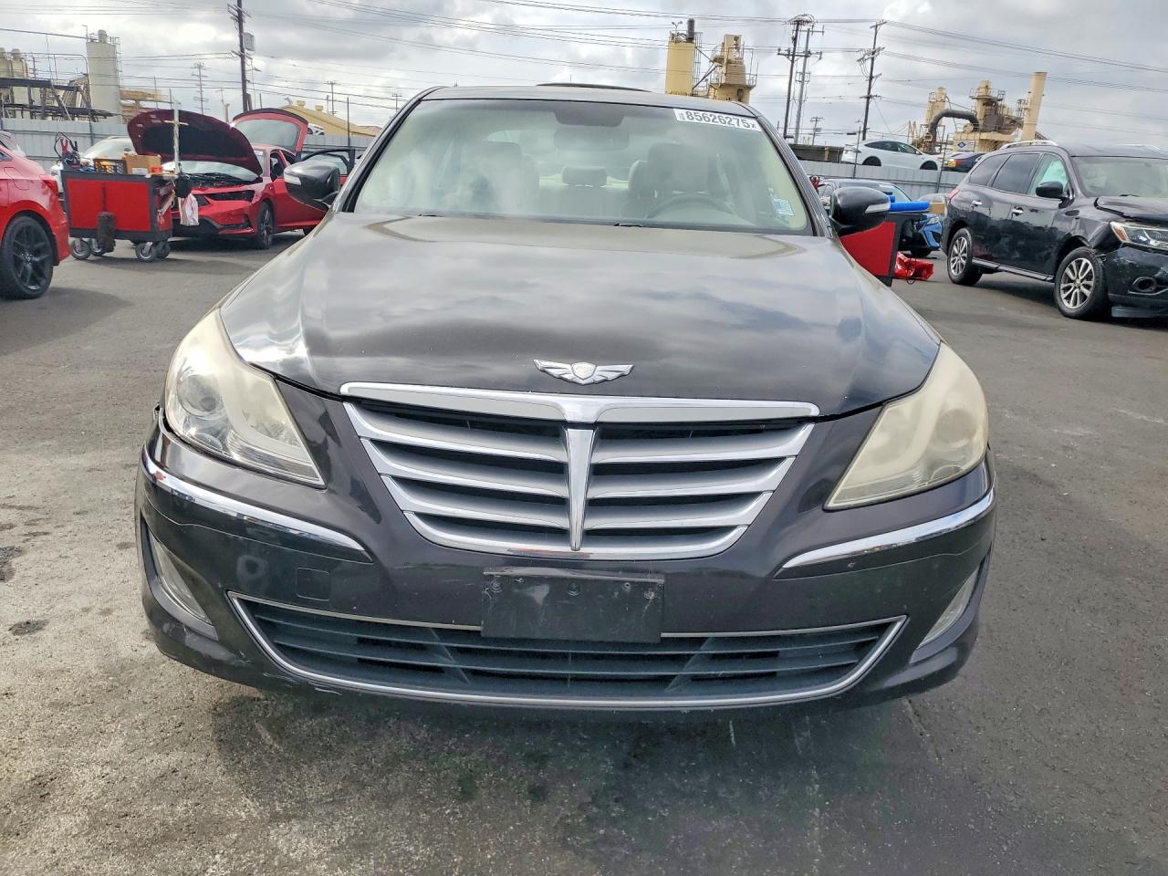 2013 Hyundai Genesis 3.8l Black vin: KMHGC4DD1DU246169