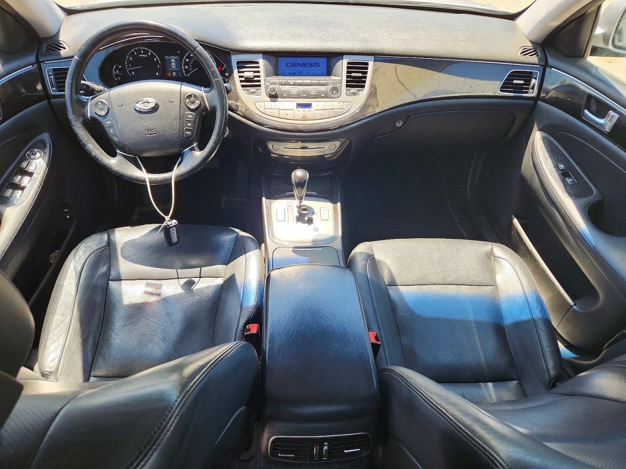 2012 Hyundai Genesis 3.8l Silver vin: KMHGC4DD2CU152249