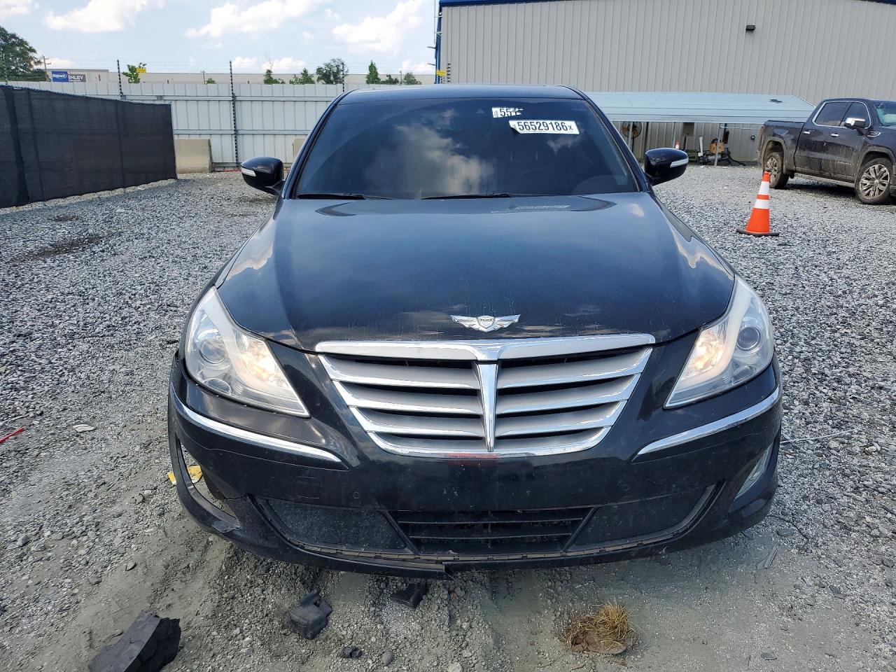 2012 Hyundai Genesis 3.8l Black vin: KMHGC4DD2CU184084