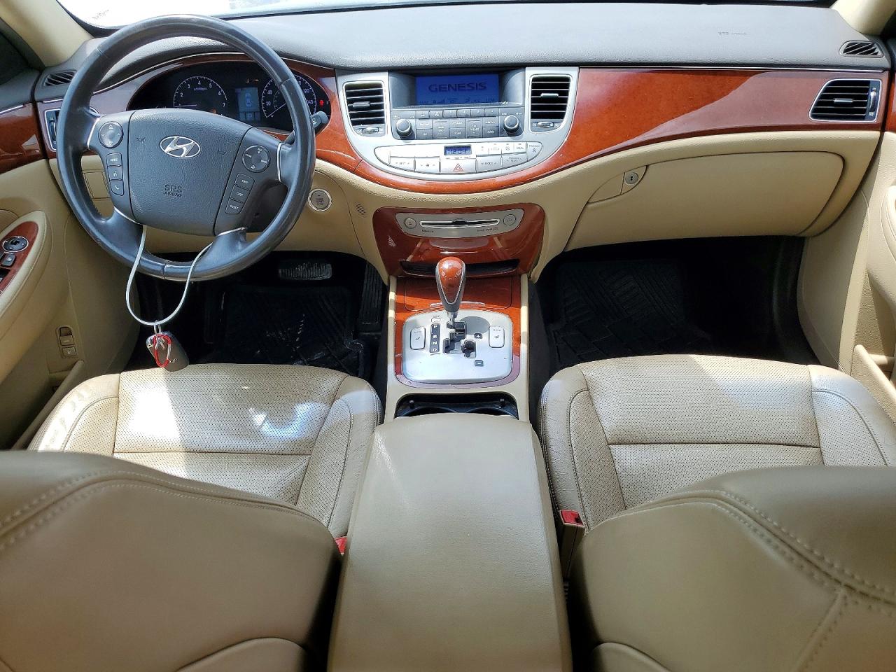 2013 Hyundai Genesis 3.8l Black vin: KMHGC4DD2DU210281