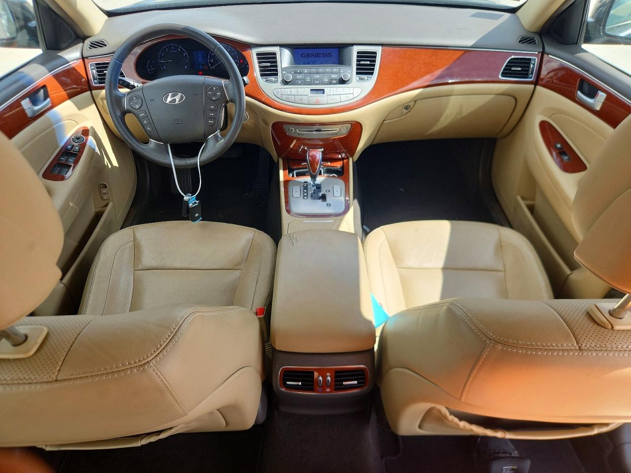 2013 Hyundai Genesis 3.8l Black vin: KMHGC4DD2DU232877