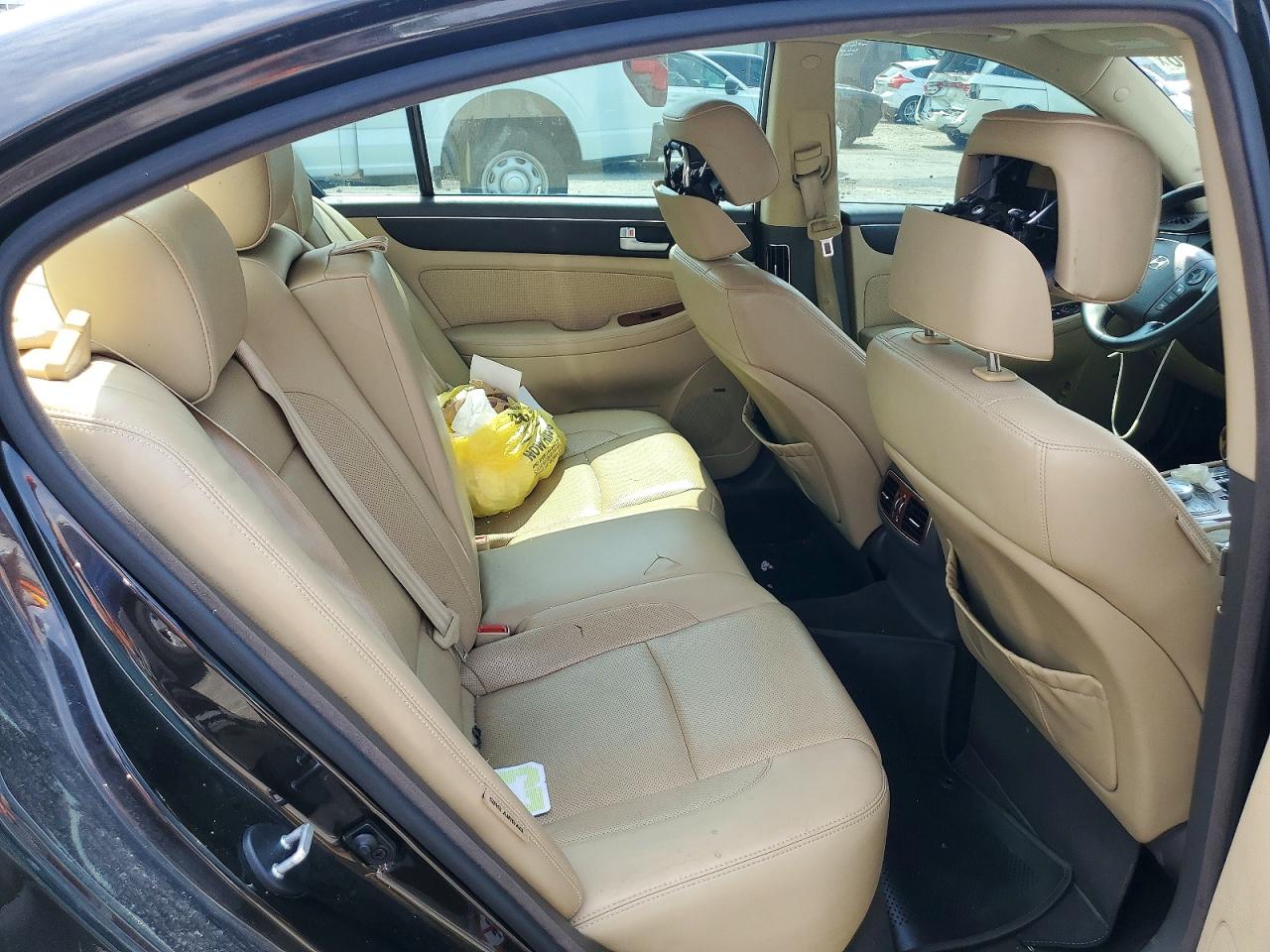 2013 Hyundai Genesis 3.8l Black vin: KMHGC4DD2DU246200