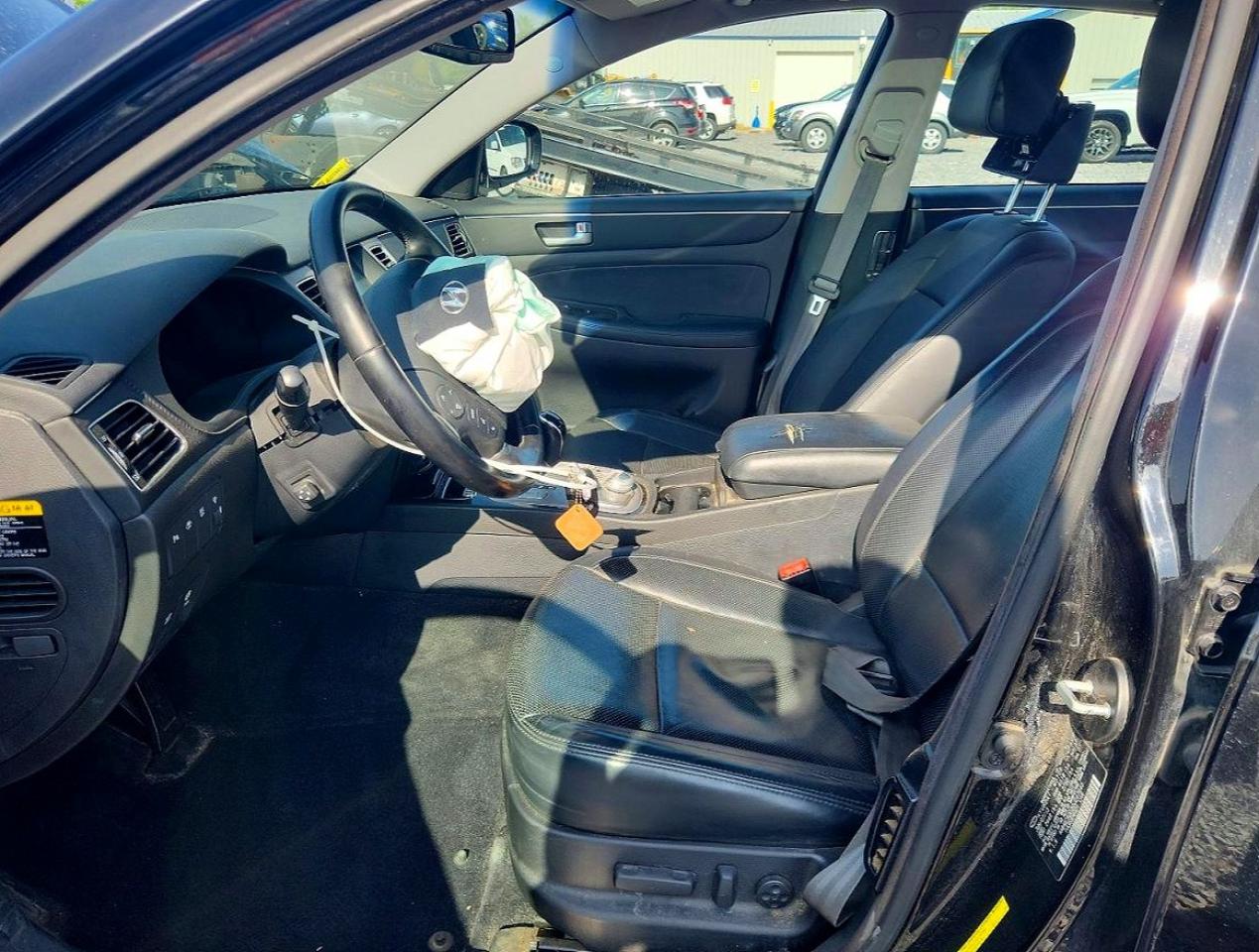 2013 Hyundai Genesis 3.8l Black vin: KMHGC4DD2DU247640