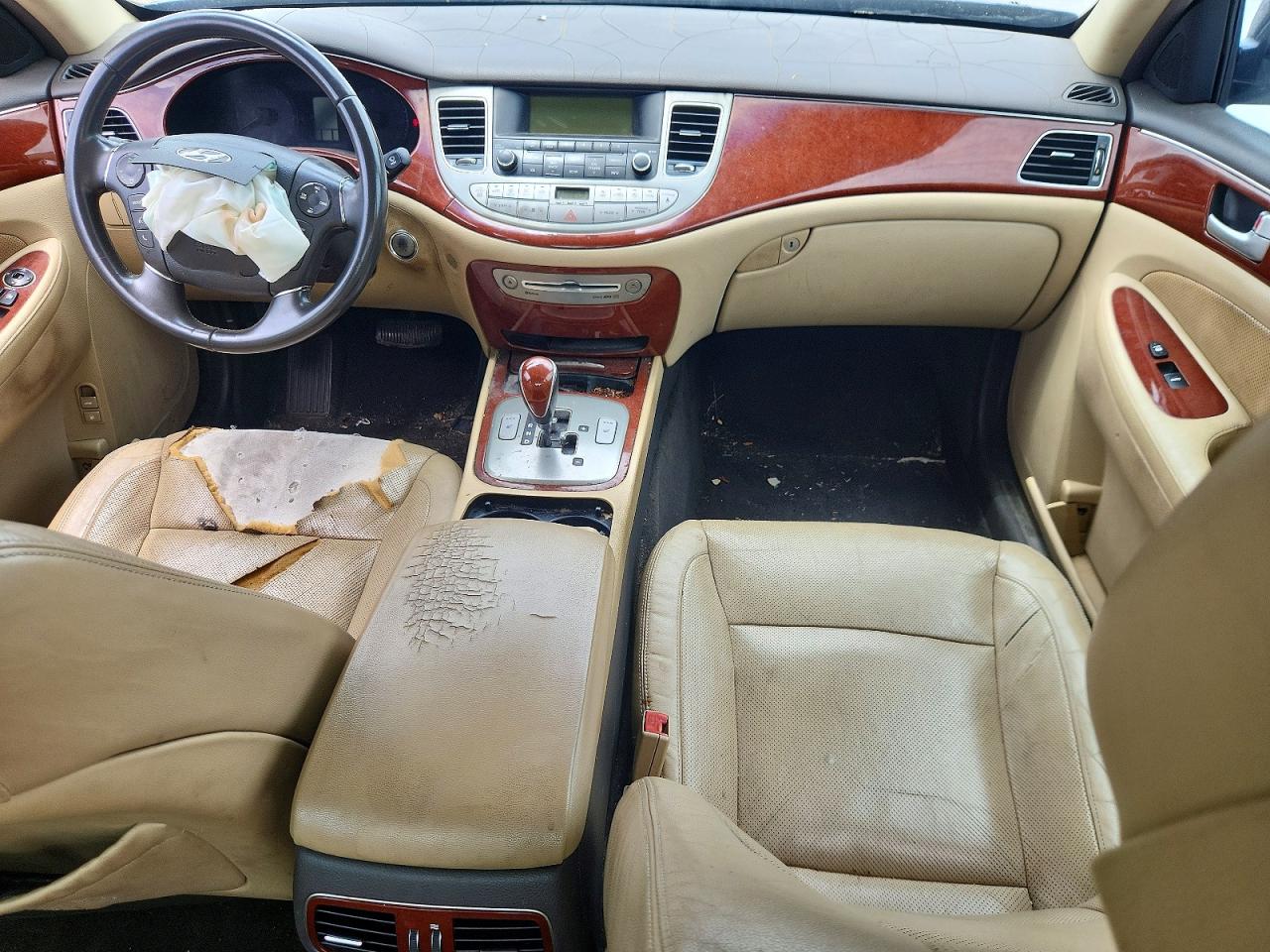 2012 Hyundai Genesis 3.8l Blue vin: KMHGC4DD3CU187687