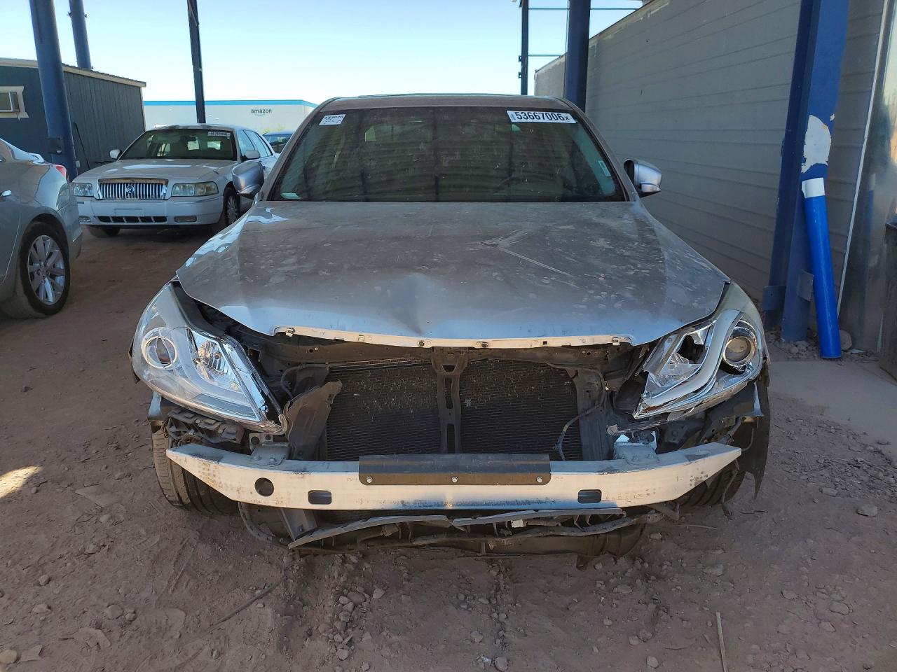 2012 Hyundai Genesis 3.8l Серебряный vin: KMHGC4DD3CU207582