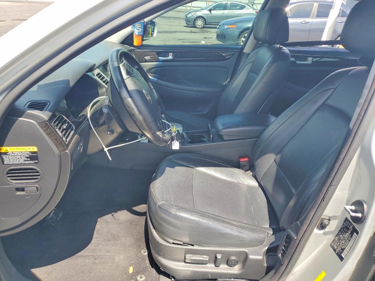 2013 Hyundai Genesis 3.8l Серебряный vin: KMHGC4DD3DU247260