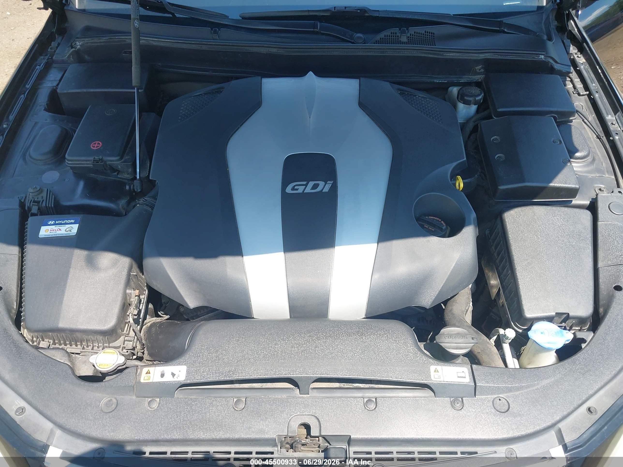 2013 Hyundai Genesis 3.8 Черный vin: KMHGC4DD3DU249333