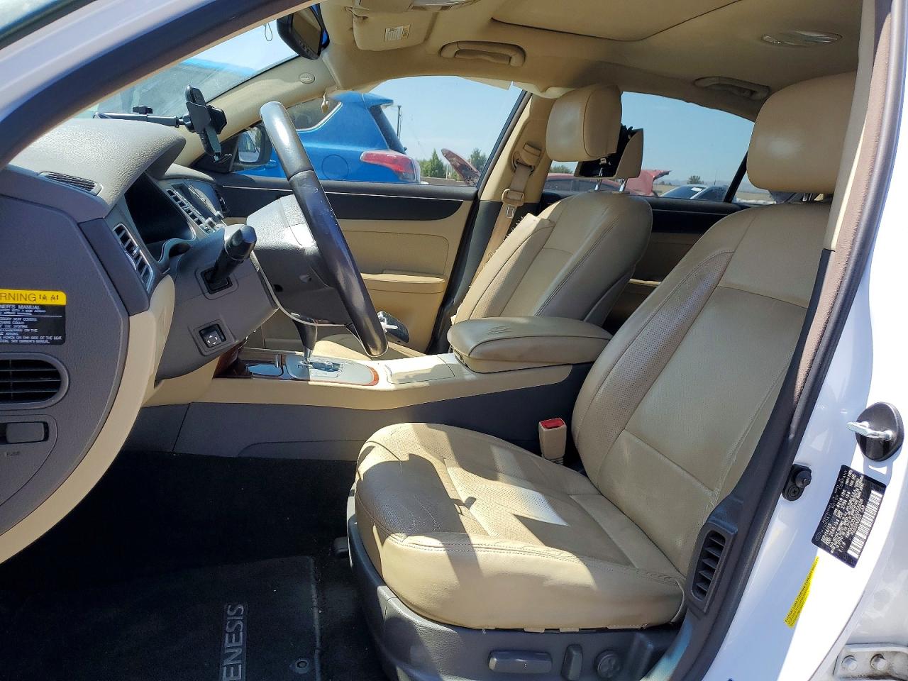 2013 Hyundai Genesis 3.8l Green vin: KMHGC4DD3DU258436