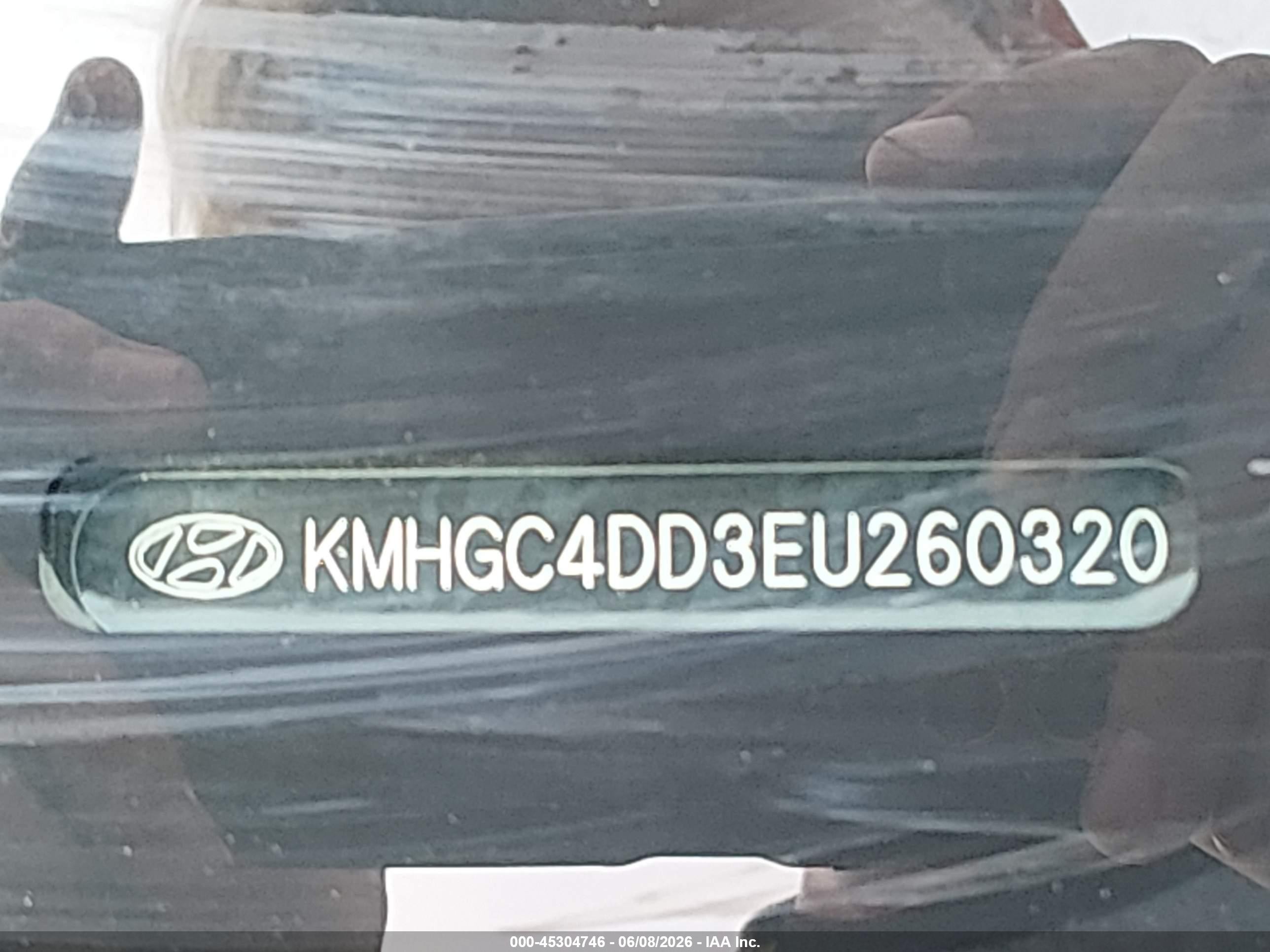 2014 Hyundai Genesis 3.8 Black vin: KMHGC4DD3EU260320
