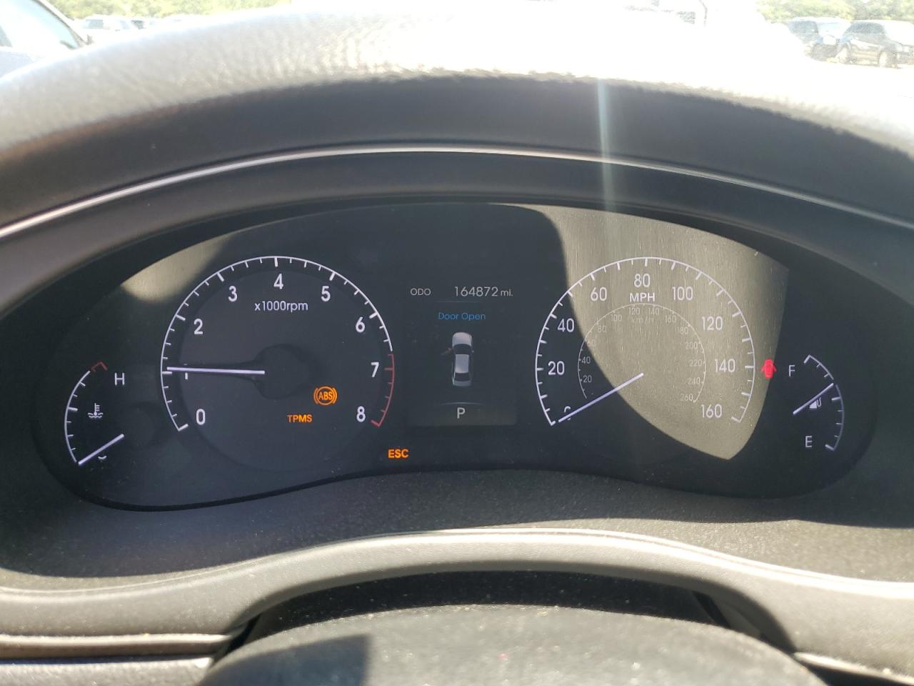 2013 Hyundai Genesis 3.8l Silver vin: KMHGC4DD4DU233870