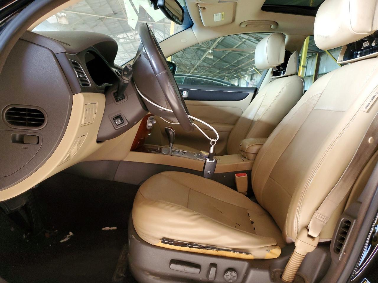 2013 Hyundai Genesis 3.8l Black vin: KMHGC4DD4DU240219