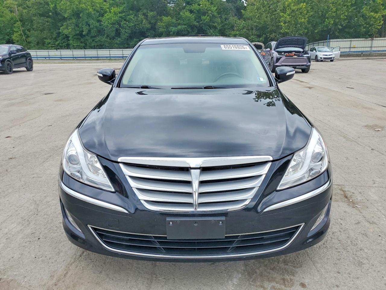 2013 Hyundai Genesis 3.8l Black vin: KMHGC4DD4DU248725