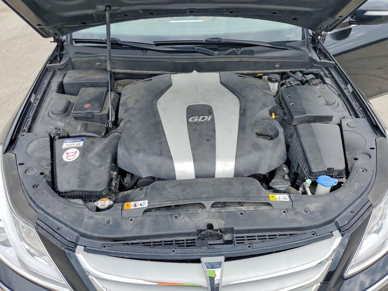 2013 Hyundai Genesis 3.8l Black vin: KMHGC4DD4DU248725