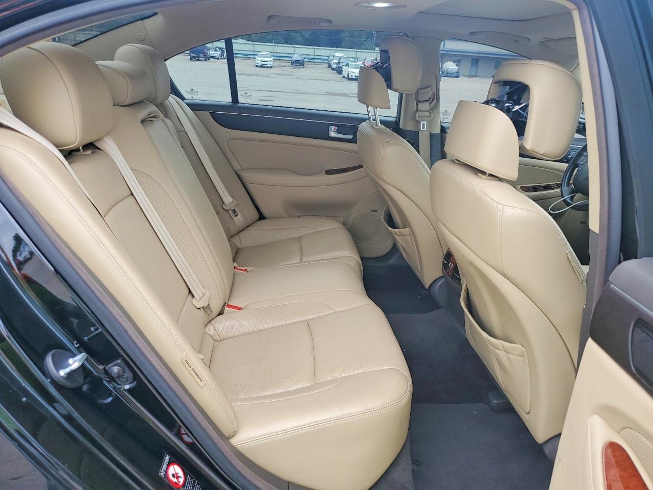 2013 Hyundai Genesis 3.8l Black vin: KMHGC4DD4DU248725