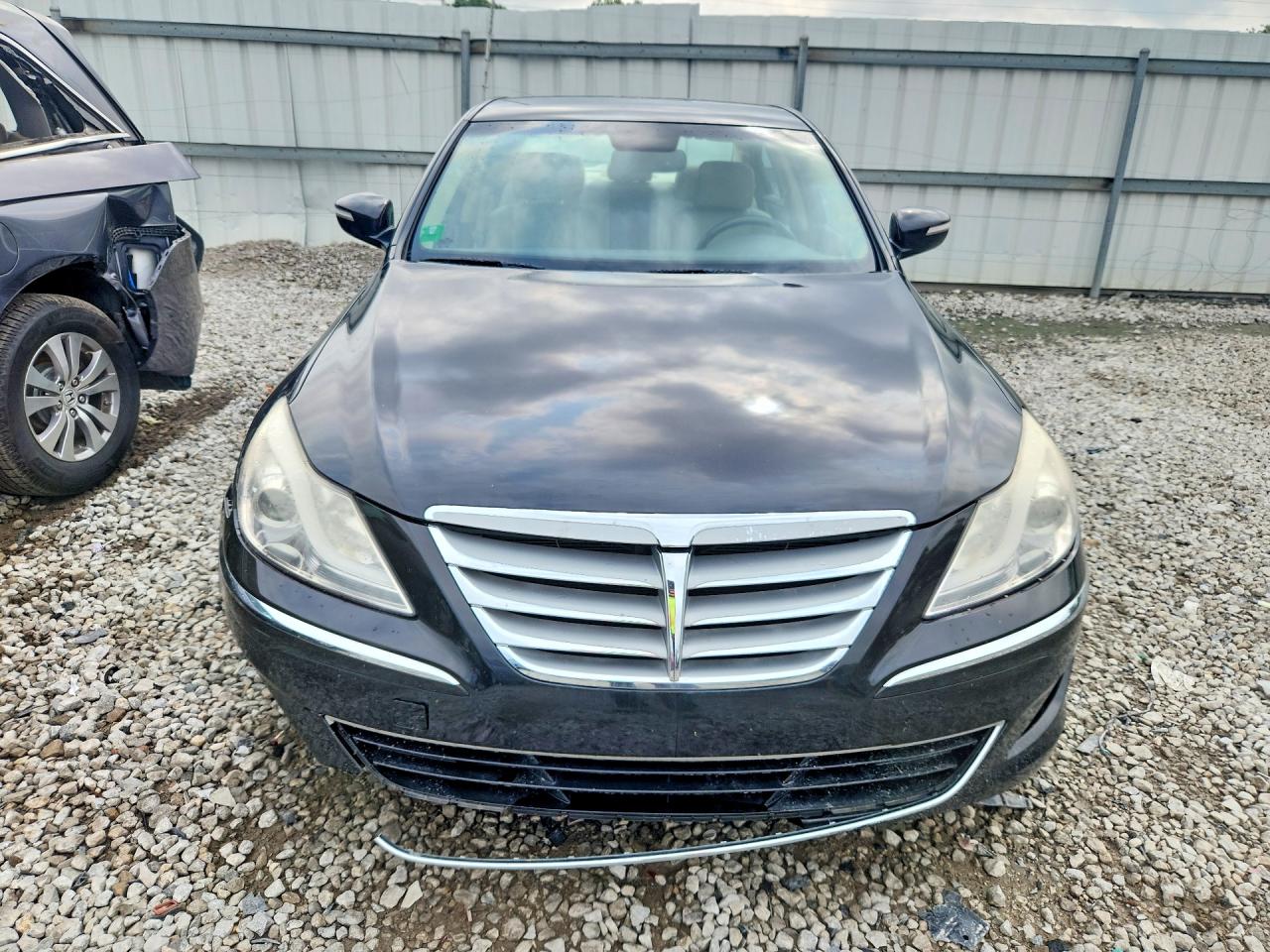 2014 Hyundai Genesis 3.8l Charcoal vin: KMHGC4DD4EU259547