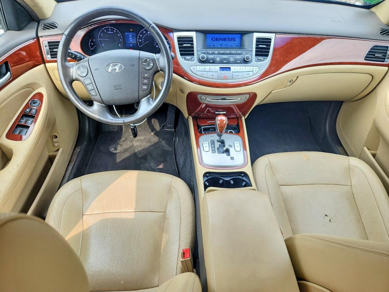 2014 Hyundai Genesis 3.8l Charcoal vin: KMHGC4DD4EU259547