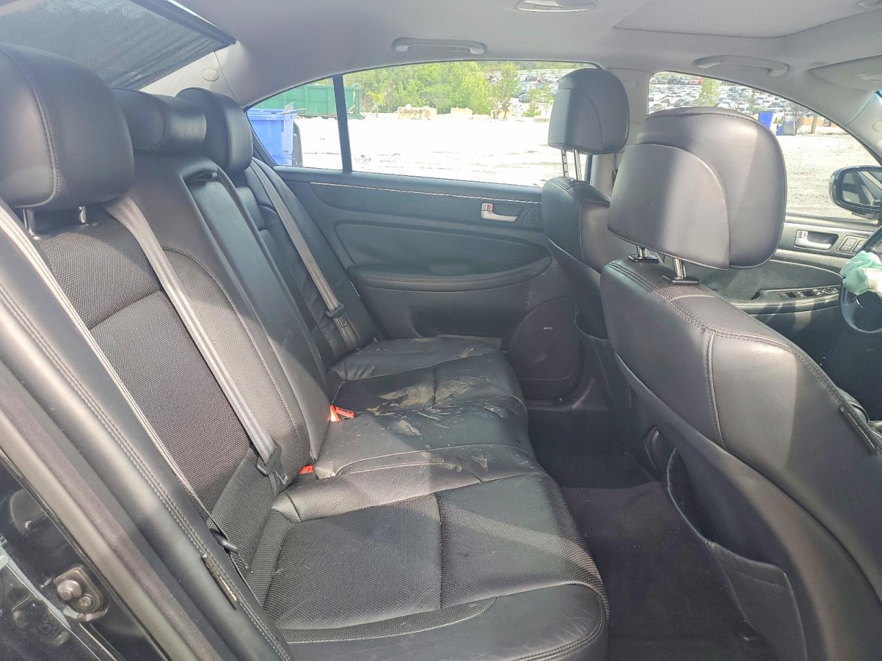 2014 Hyundai Genesis 3.8l Black vin: KMHGC4DD4EU263260