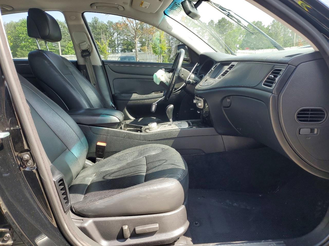 2014 Hyundai Genesis 3.8l Black vin: KMHGC4DD4EU263260