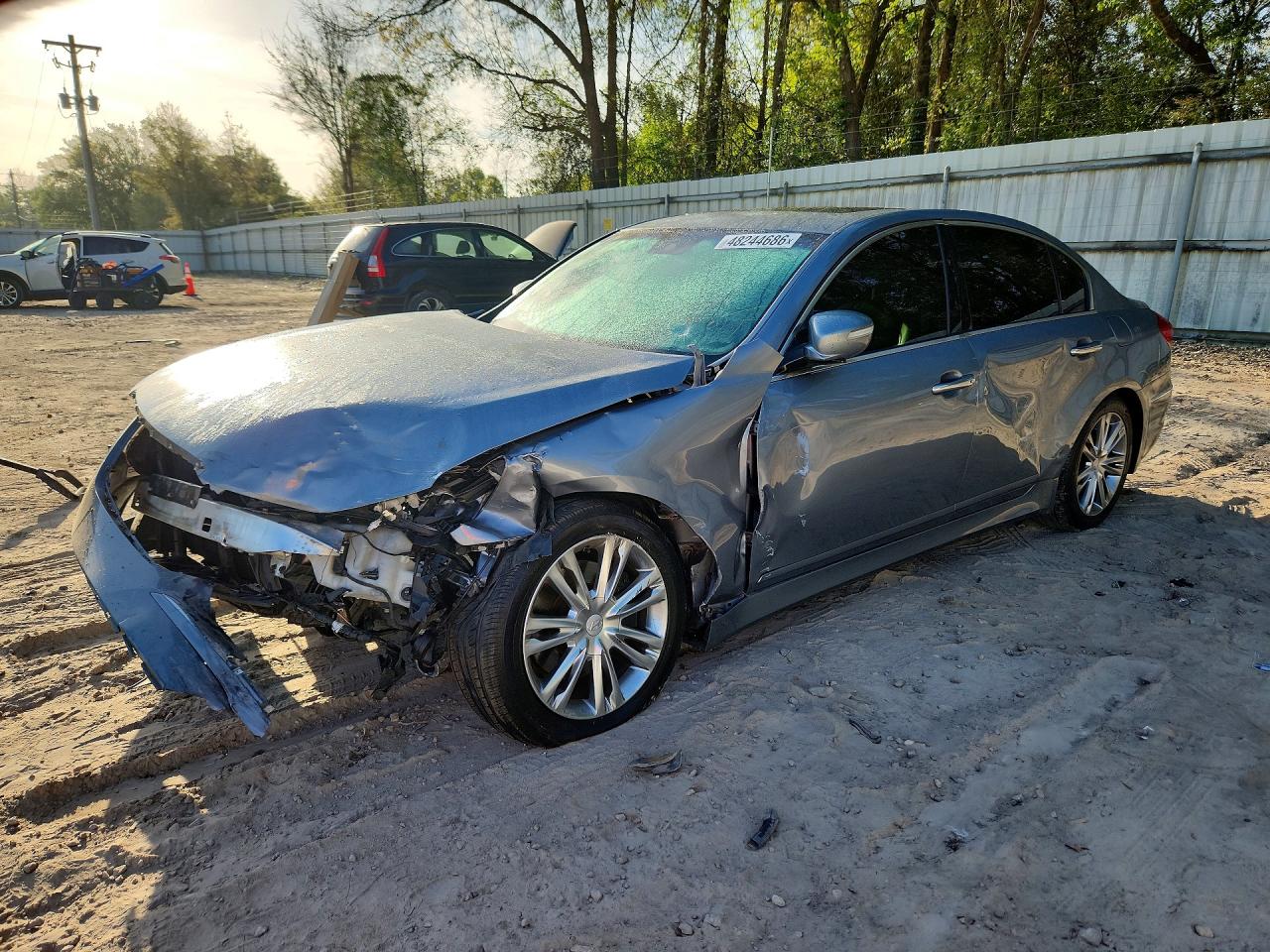 2014 Hyundai Genesis 3.8l Gray vin: KMHGC4DD4EU265543