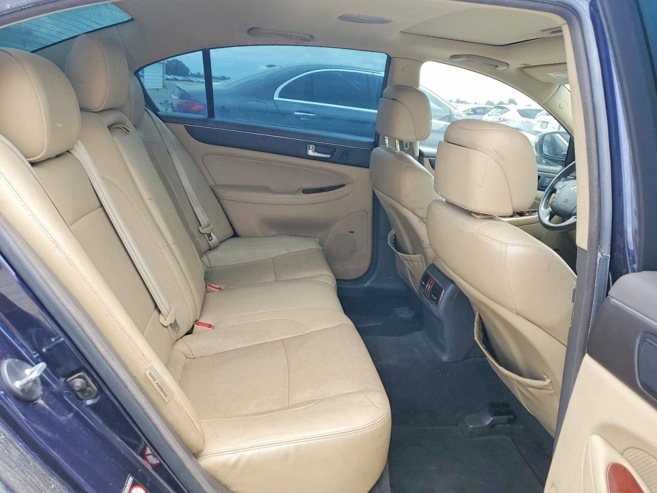 2012 Hyundai Genesis 3.8l Синий vin: KMHGC4DD5CU201492