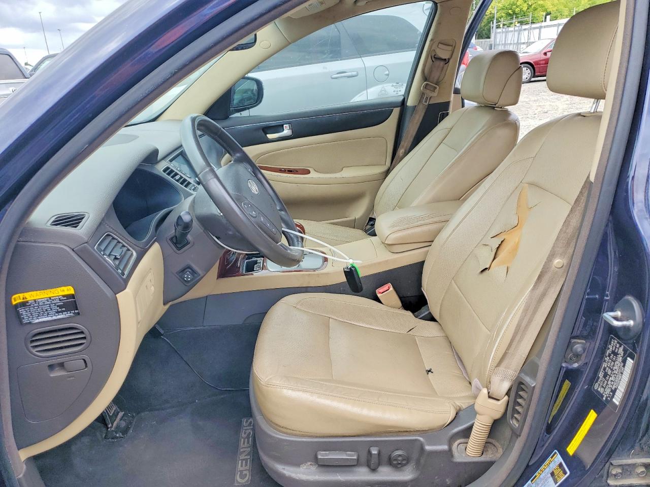 2012 Hyundai Genesis 3.8l Синий vin: KMHGC4DD5CU201492
