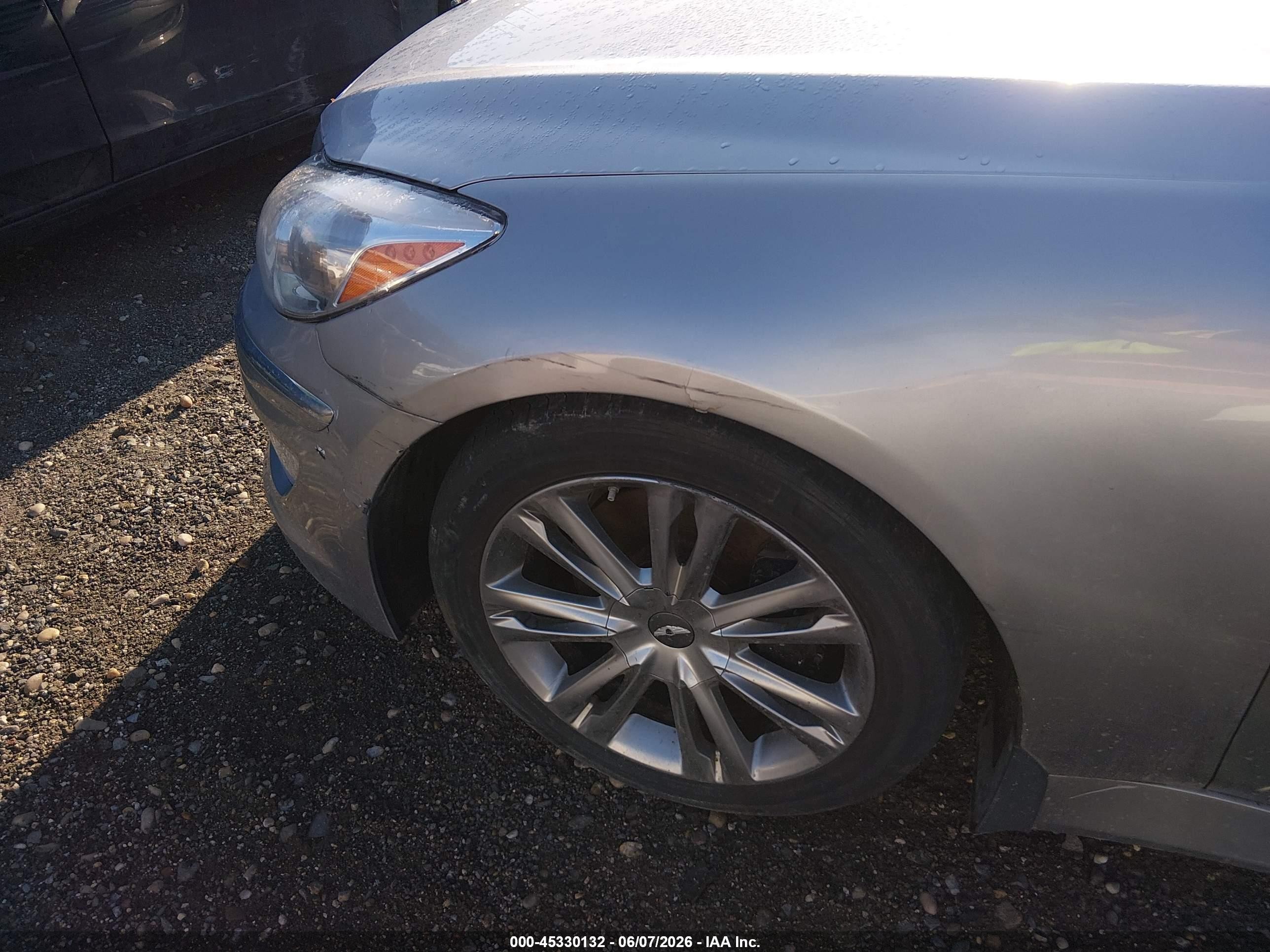 2013 Hyundai Genesis 3.8 Gray vin: KMHGC4DD5DU210257