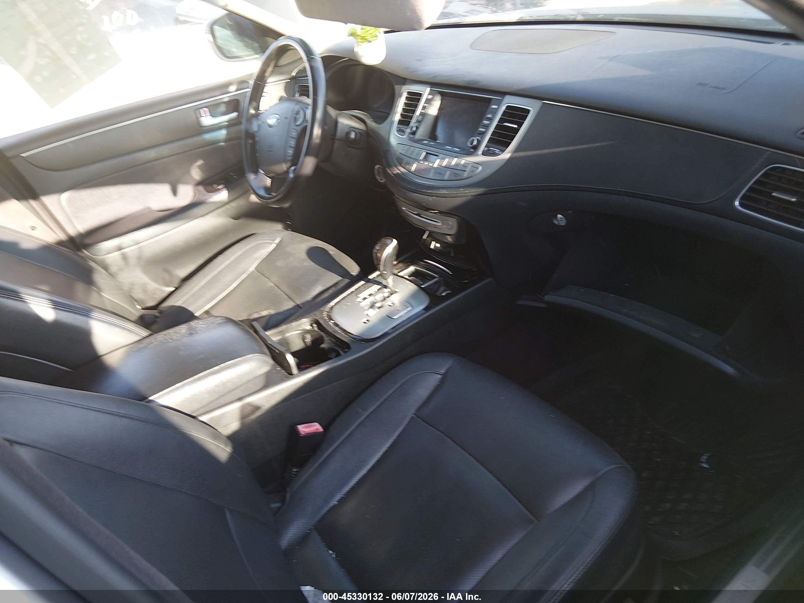 2013 Hyundai Genesis 3.8 Gray vin: KMHGC4DD5DU210257