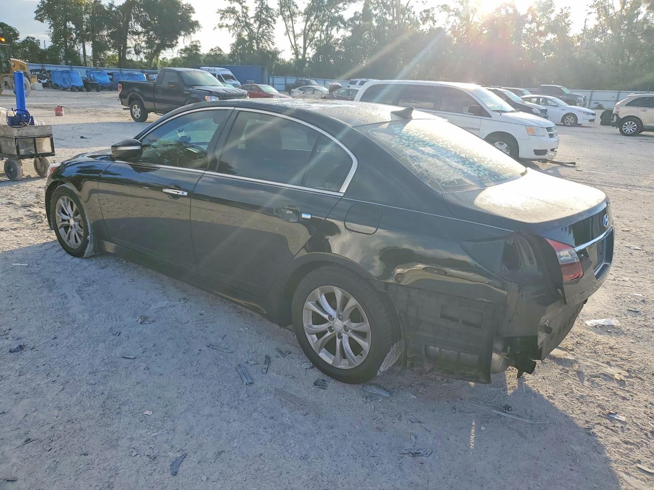 2013 Hyundai Genesis 3.8l Black vin: KMHGC4DD5DU246515