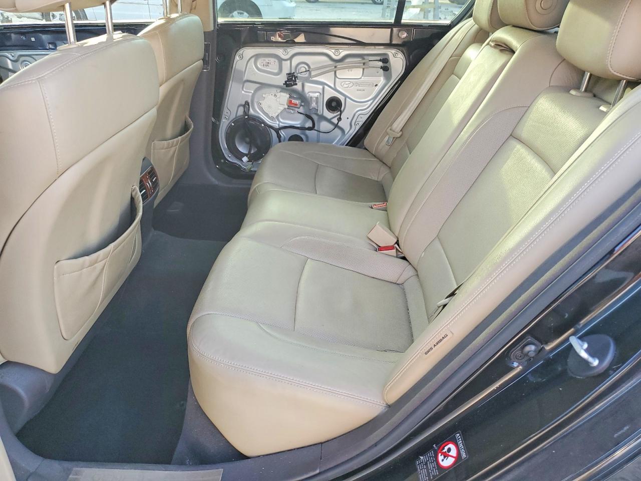 2013 Hyundai Genesis 3.8l Black vin: KMHGC4DD5DU246515