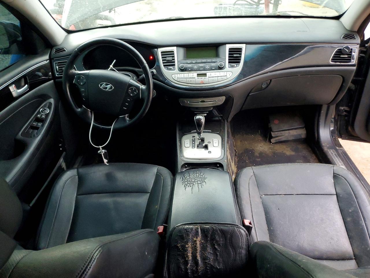 2013 Hyundai Genesis 3.8l Black vin: KMHGC4DD5DU247485