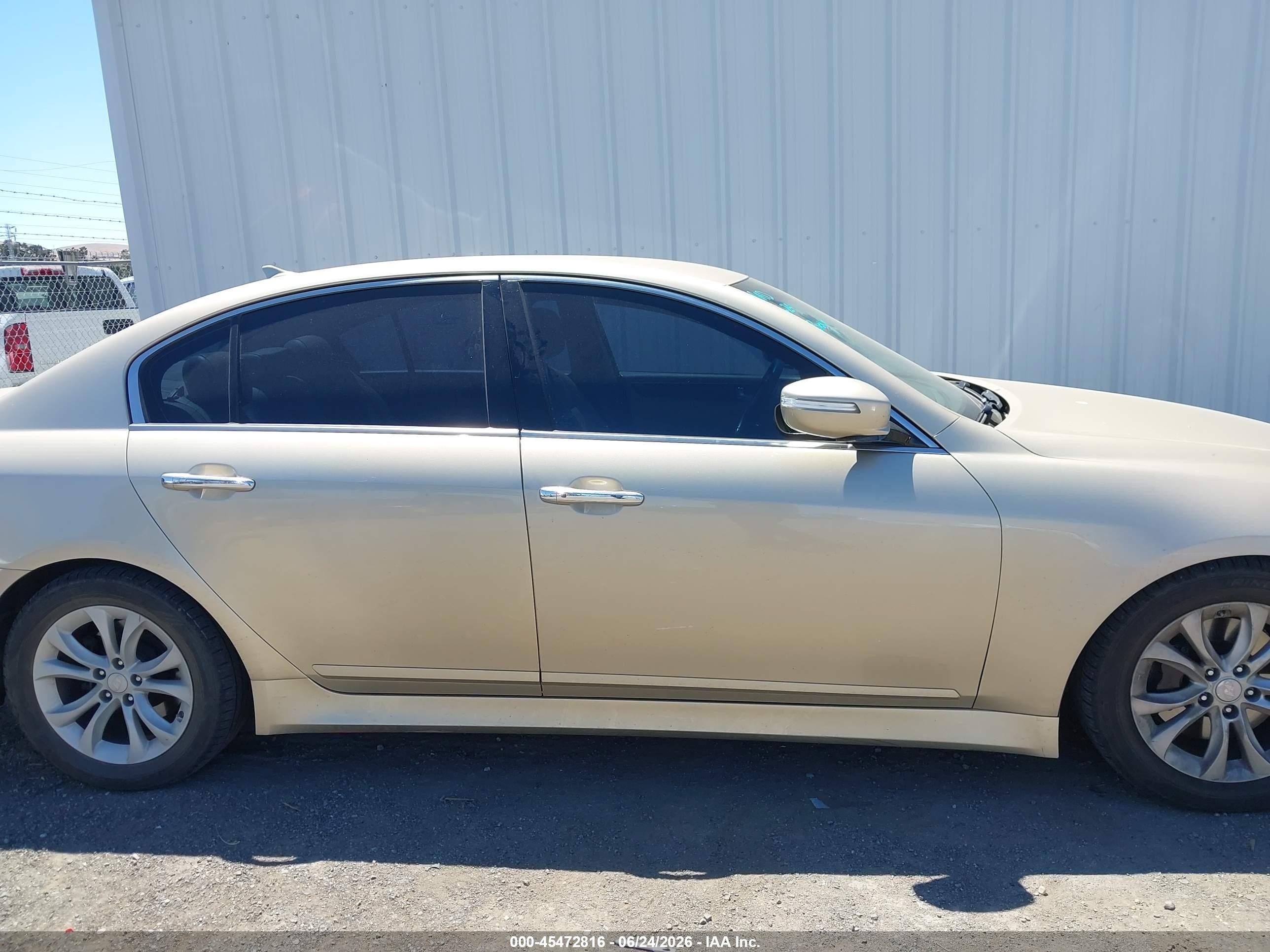 2012 Hyundai Genesis 3.8 Gold vin: KMHGC4DD6CU152691