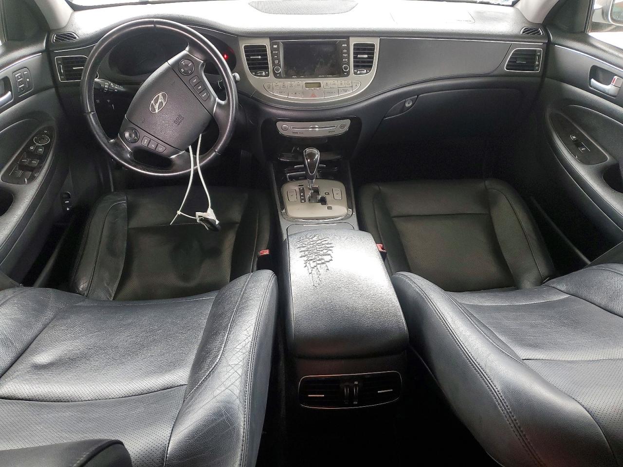 2012 Hyundai Genesis 3.8l Silver vin: KMHGC4DD6CU207561