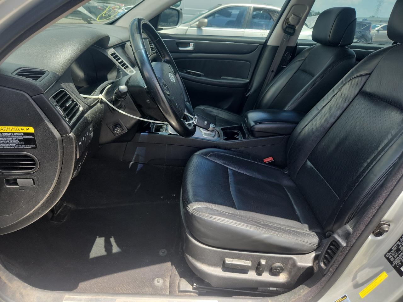 2012 Hyundai Genesis 3.8l Silver vin: KMHGC4DD7CU151937