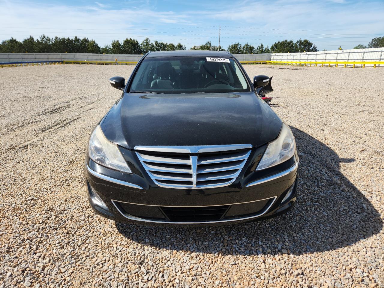 2012 Hyundai Genesis 3.8l Black vin: KMHGC4DD7CU193704