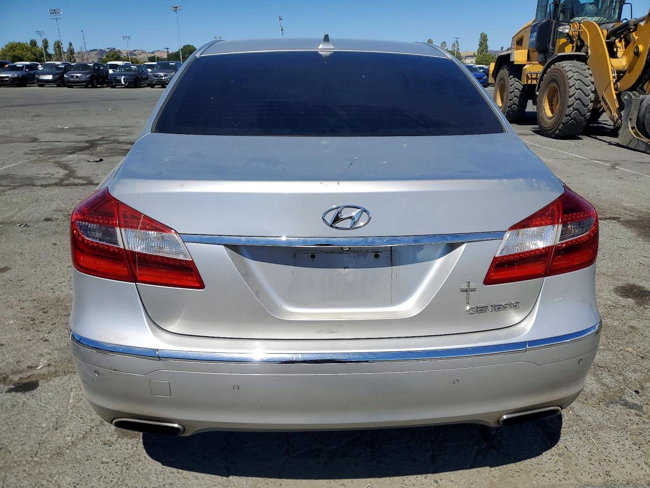 2012 Hyundai Genesis 3.8l Серебряный vin: KMHGC4DD7CU199180