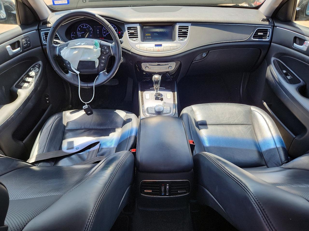 2013 Hyundai Genesis 3.8l Black vin: KMHGC4DD7DU253790