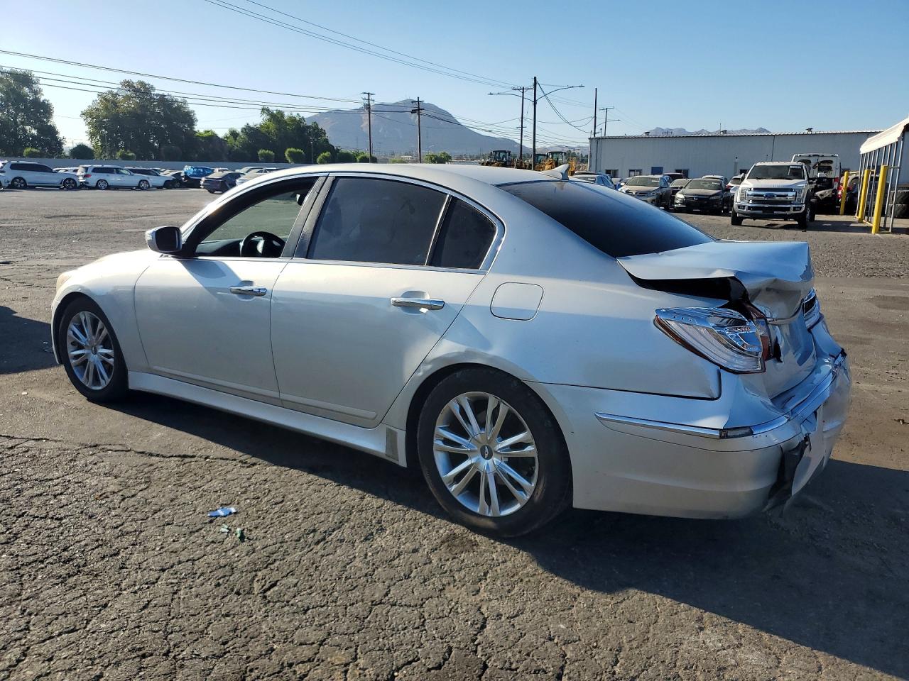 2012 Hyundai Genesis 3.8l Серый vin: KMHGC4DD8CU184817