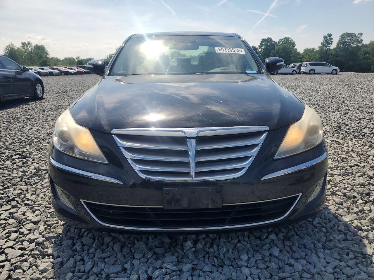 2012 Hyundai Genesis 3.8l Black vin: KMHGC4DD8CU196420