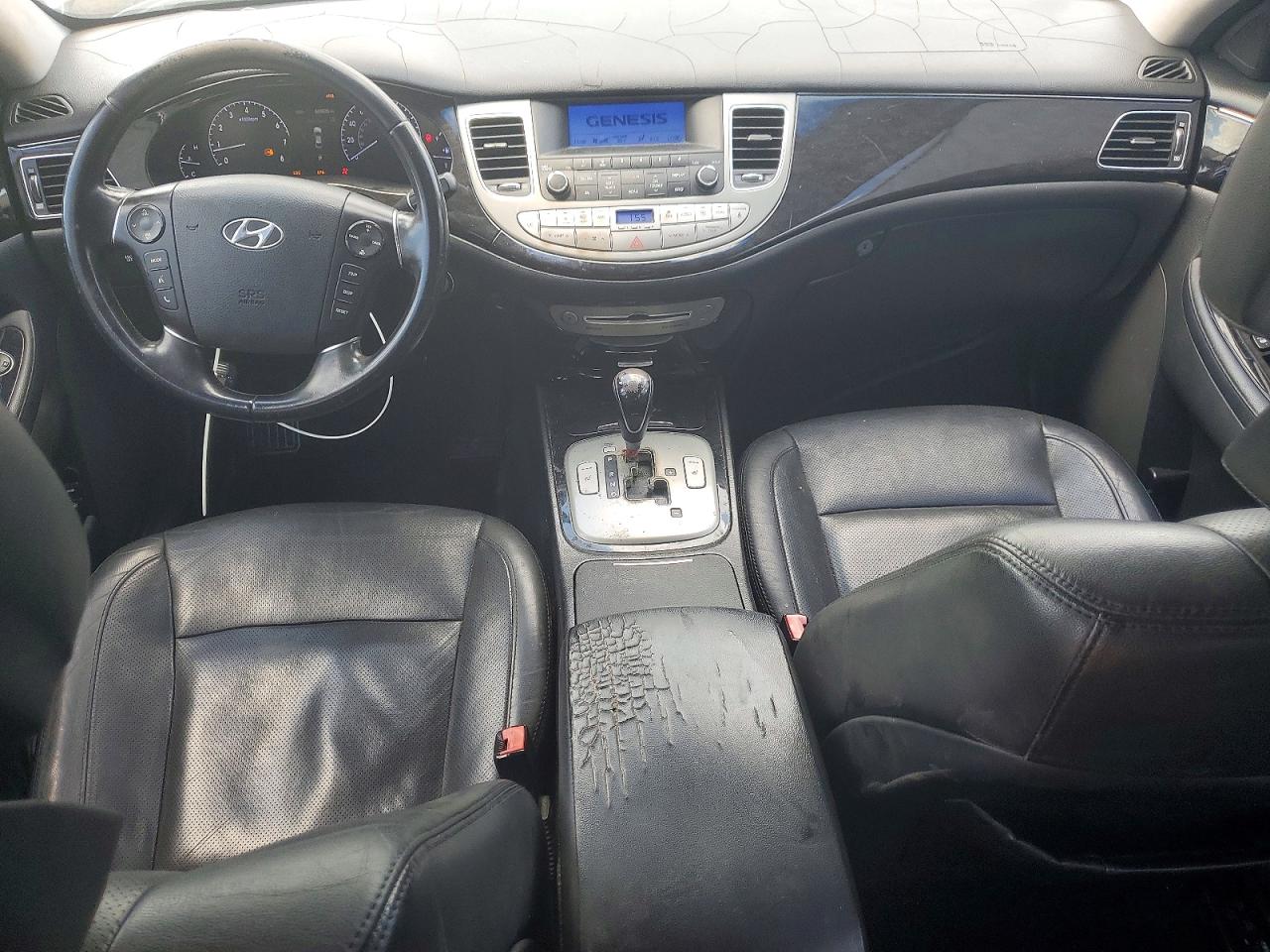 2013 Hyundai Genesis 3.8l Silver vin: KMHGC4DD8DU248050