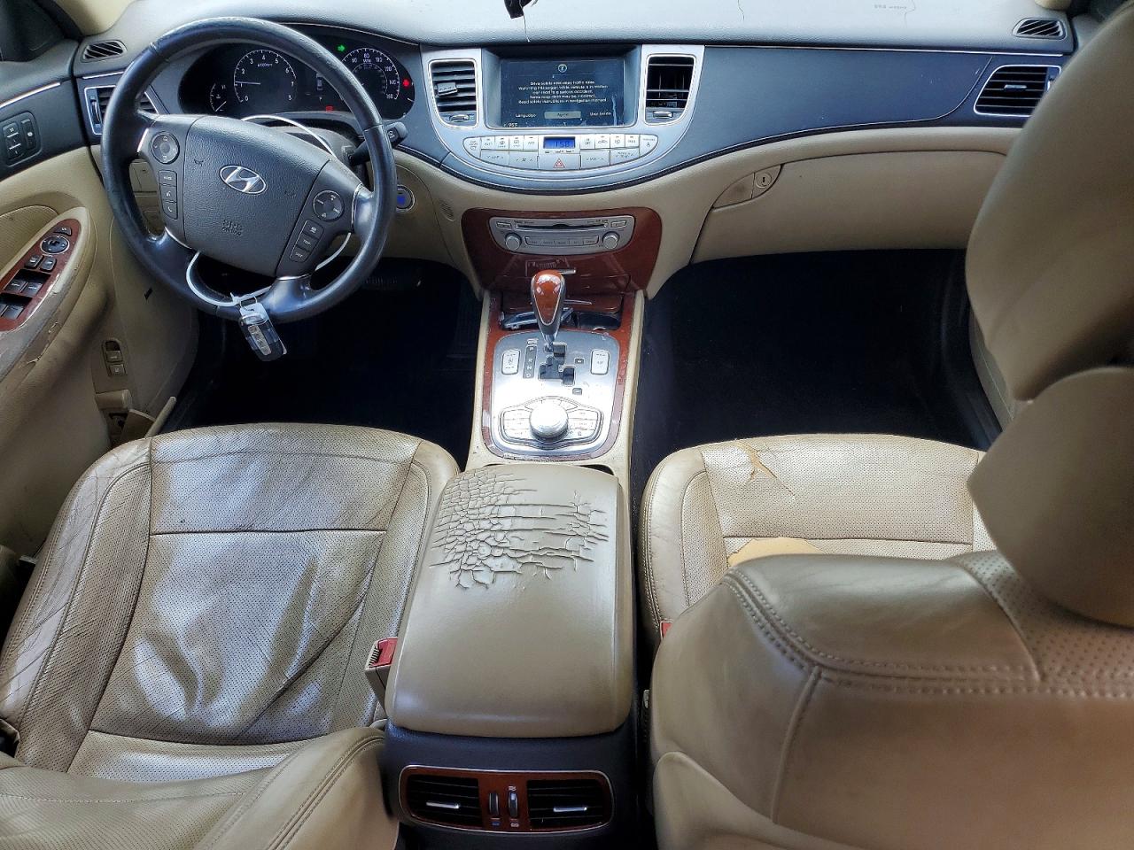 2013 Hyundai Genesis 3.8l Black vin: KMHGC4DD8DU251367