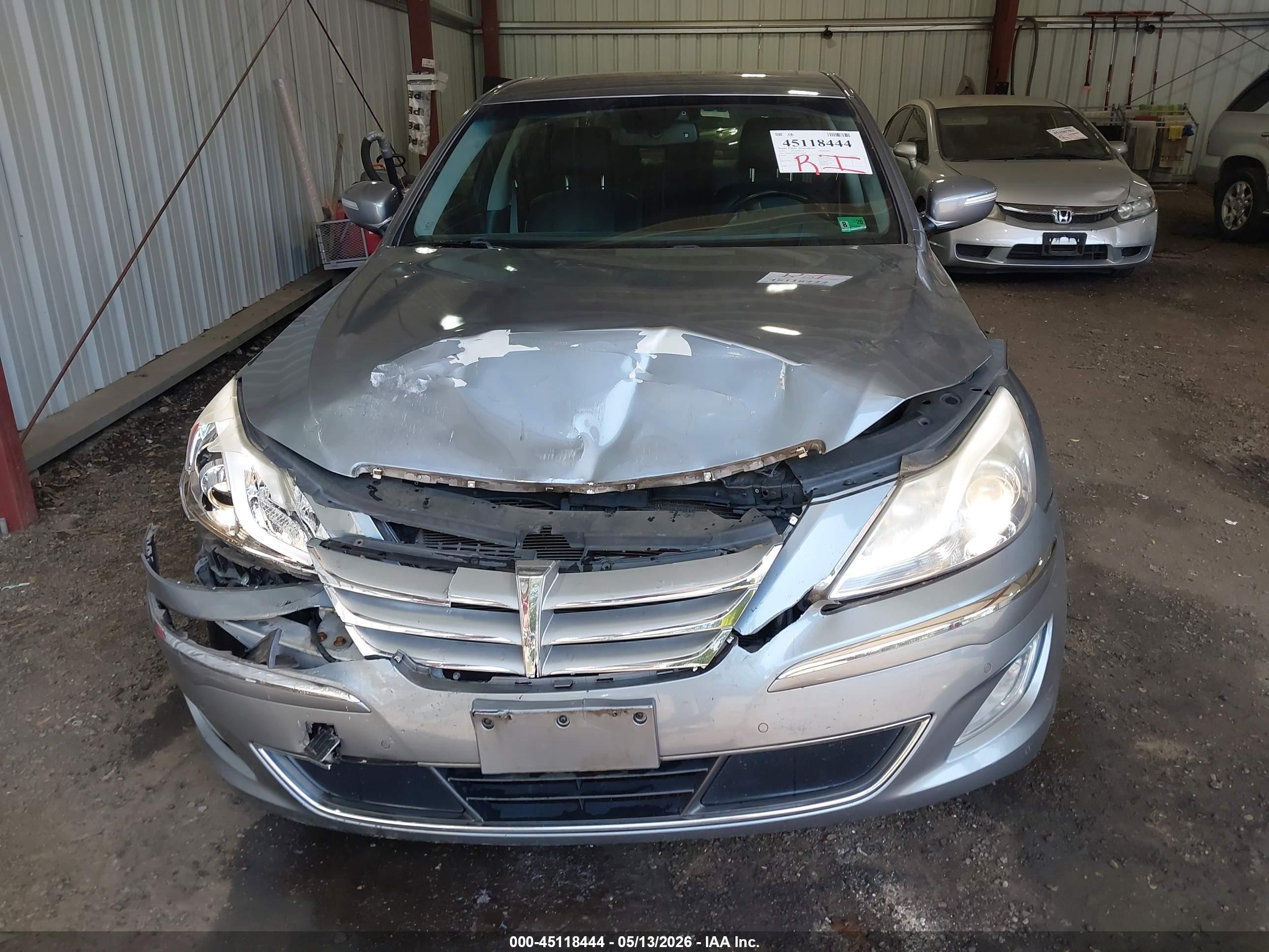 2014 Hyundai Genesis 3.8 Light Blue vin: KMHGC4DD8EU263696