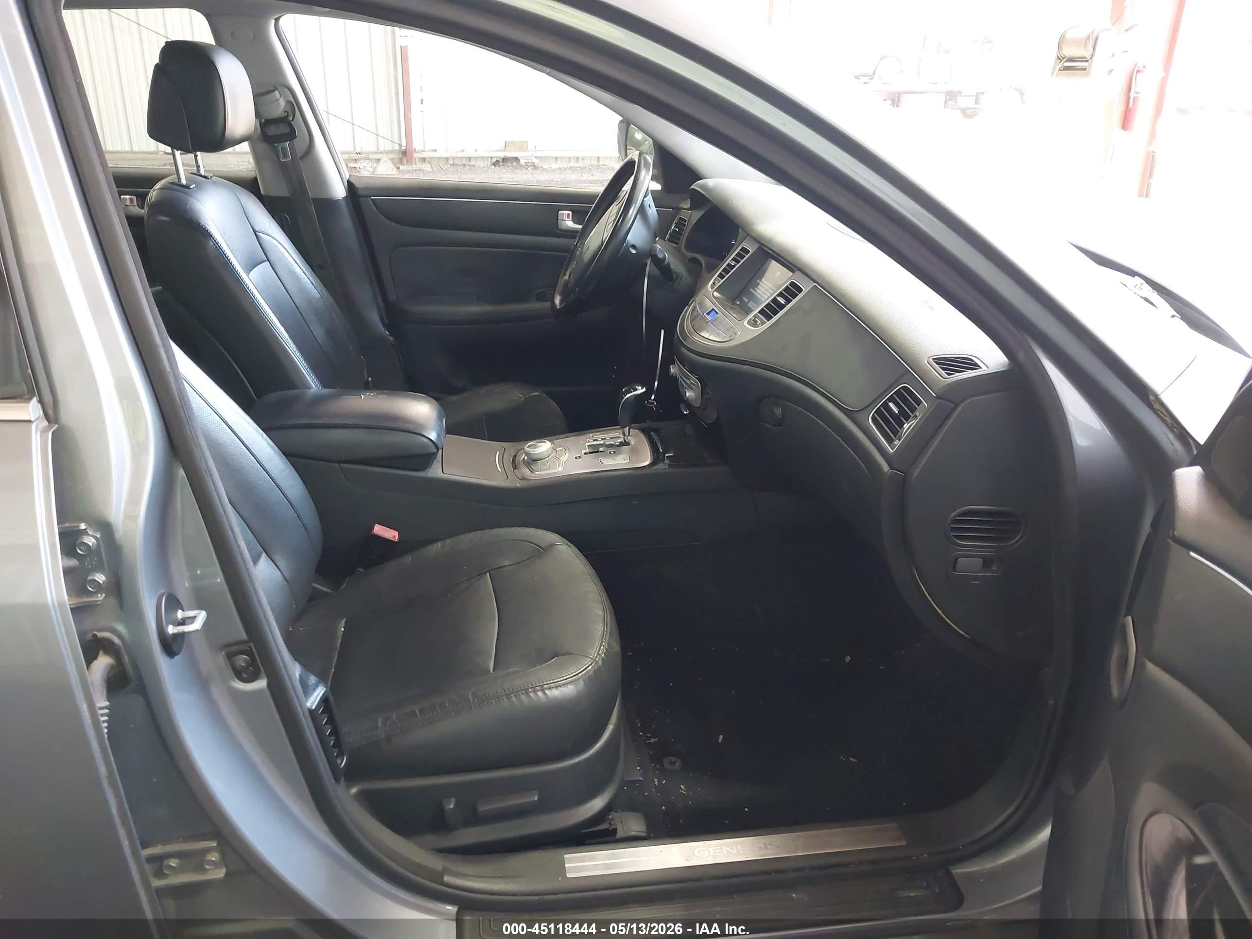 2014 Hyundai Genesis 3.8 Light Blue vin: KMHGC4DD8EU263696