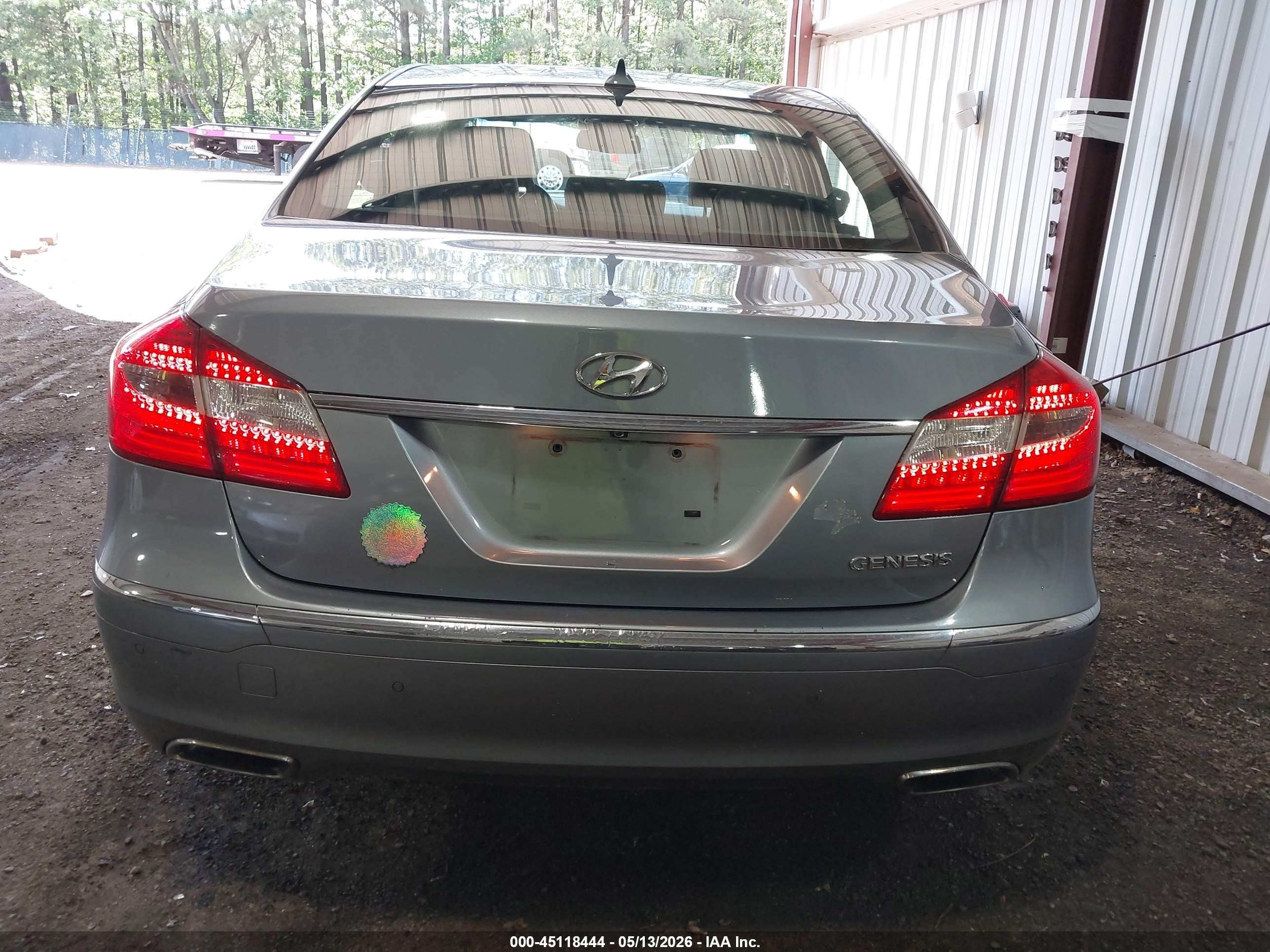 2014 Hyundai Genesis 3.8 Light Blue vin: KMHGC4DD8EU263696