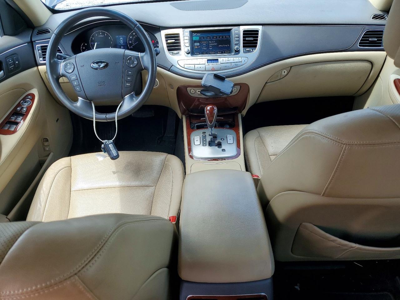 2012 Hyundai Genesis 3.8l Синий vin: KMHGC4DD9CU179366
