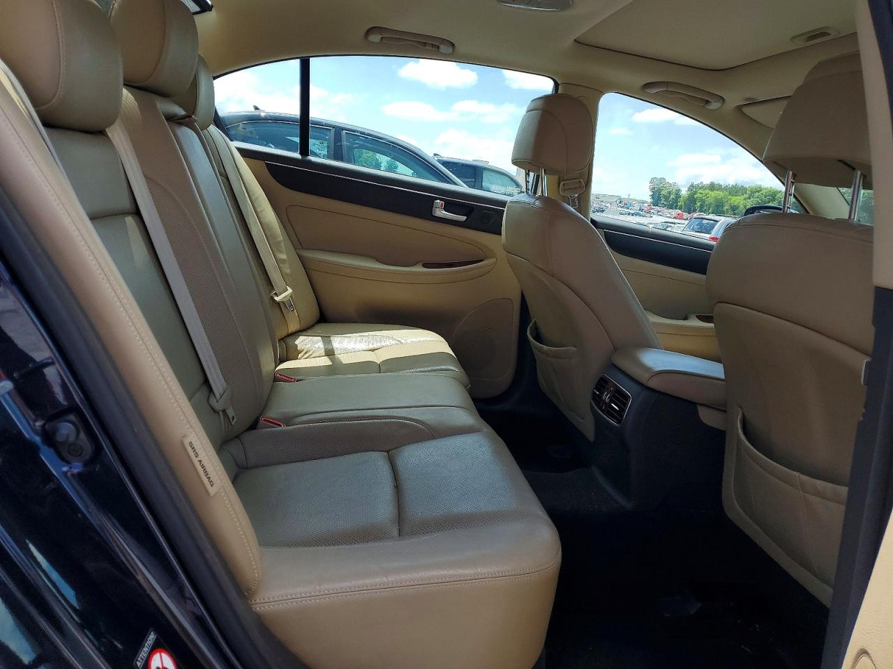 2012 Hyundai Genesis 3.8l Синий vin: KMHGC4DD9CU179366
