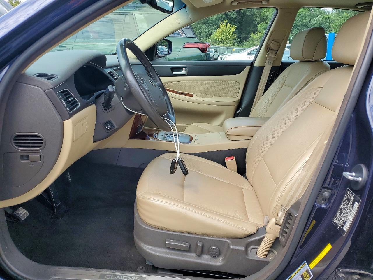 2012 Hyundai Genesis 3.8l Blue vin: KMHGC4DD9CU179366
