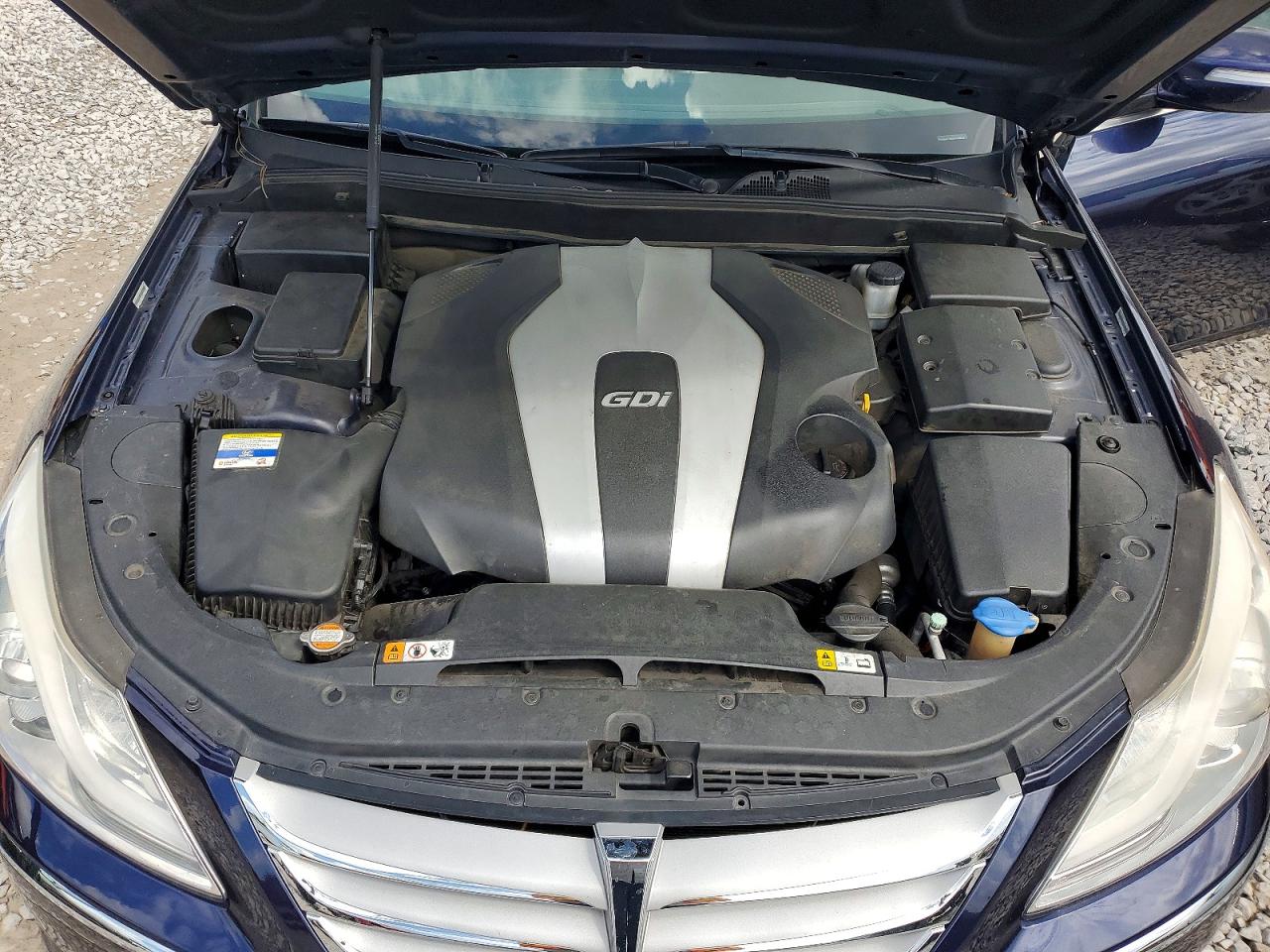 2012 Hyundai Genesis 3.8l Blue vin: KMHGC4DD9CU179366