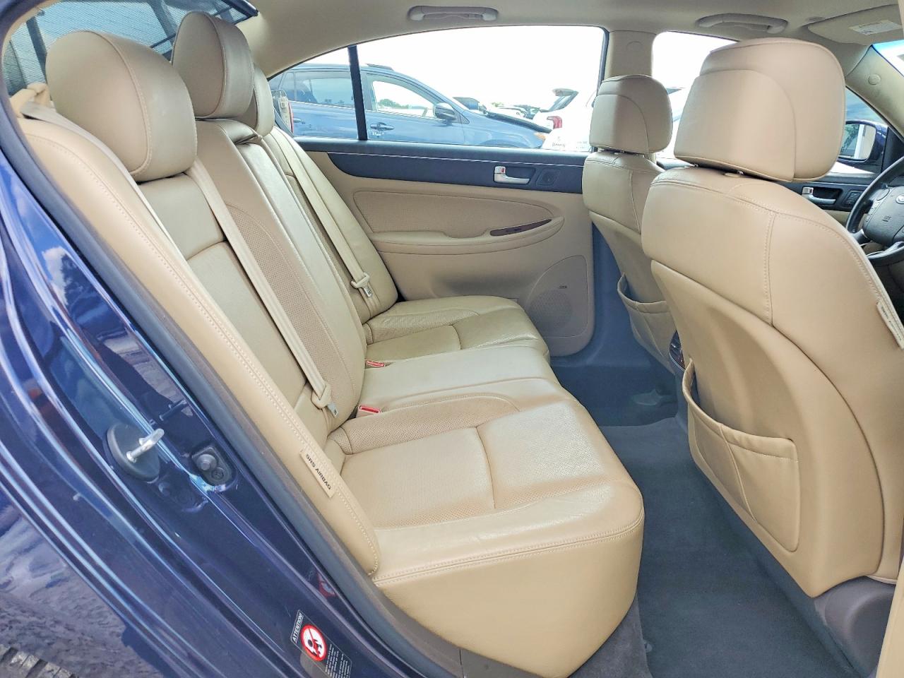 2012 Hyundai Genesis 3.8l Blue vin: KMHGC4DD9CU179366