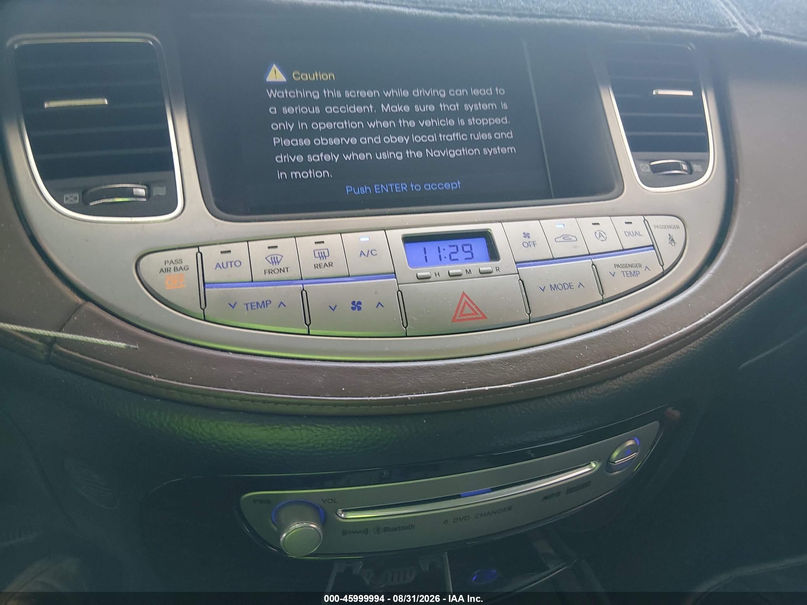 2012 Hyundai Genesis 3.8 Черный vin: KMHGC4DD9CU211183