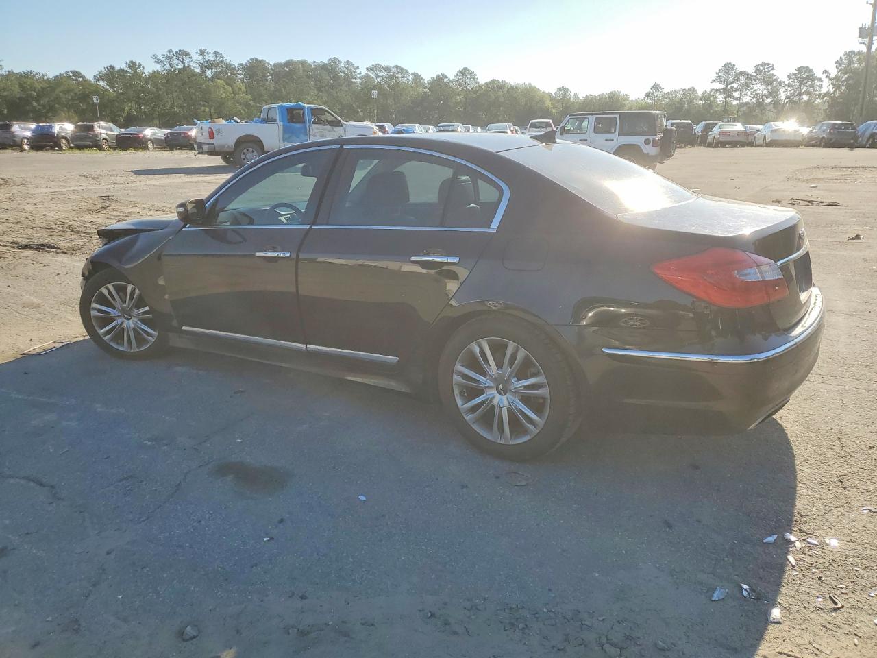 2014 Hyundai Genesis 3.8l Black vin: KMHGC4DD9EU263299